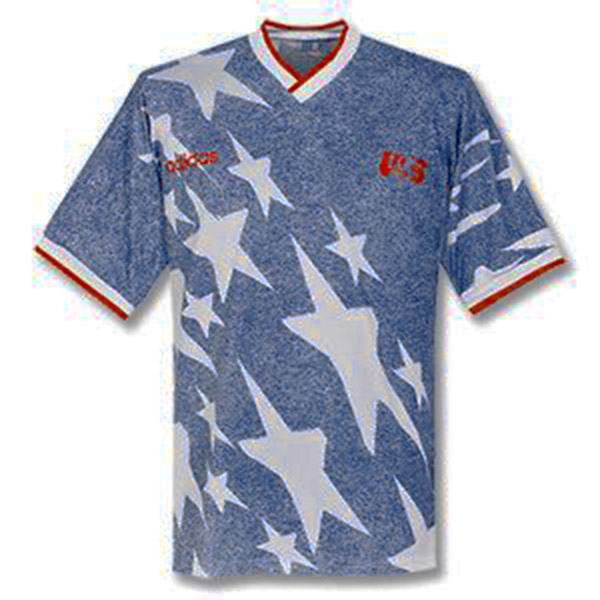 Usa away retro soccer jersey maillot match men's 2ed sportwear football shirt 1994